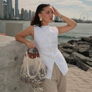 Blusa Estilo Colete Clara